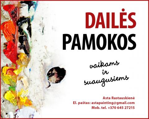 Dailės pamokos Liuksemburgo mieste