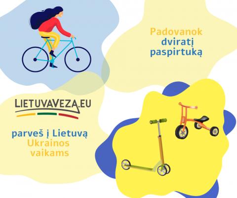 Parama Ukrainos vaikams