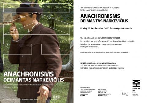 DEIMANTO NARKEVIČIAUS VERNISAŽAS IR PARODA "KONSCHTHALL ESCH"