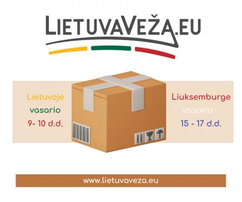 SIUNTŲ PERVEŽIMAS: LIETUVA – LIUKSEMBURGAS