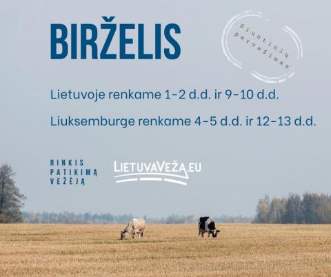 Lietuva Veža BIRŽELIO 1-5 d.d.