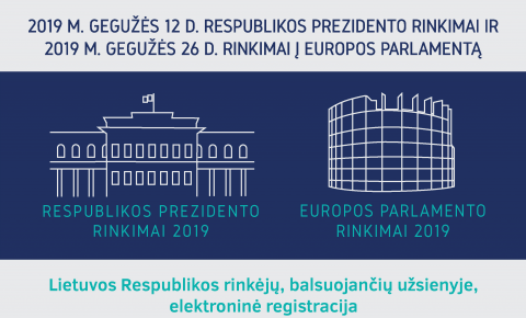 RINKĖJŲ, GYVENANČIŲ UŽSIENYJE ELEKTRONINĖ REGISTRACIJA